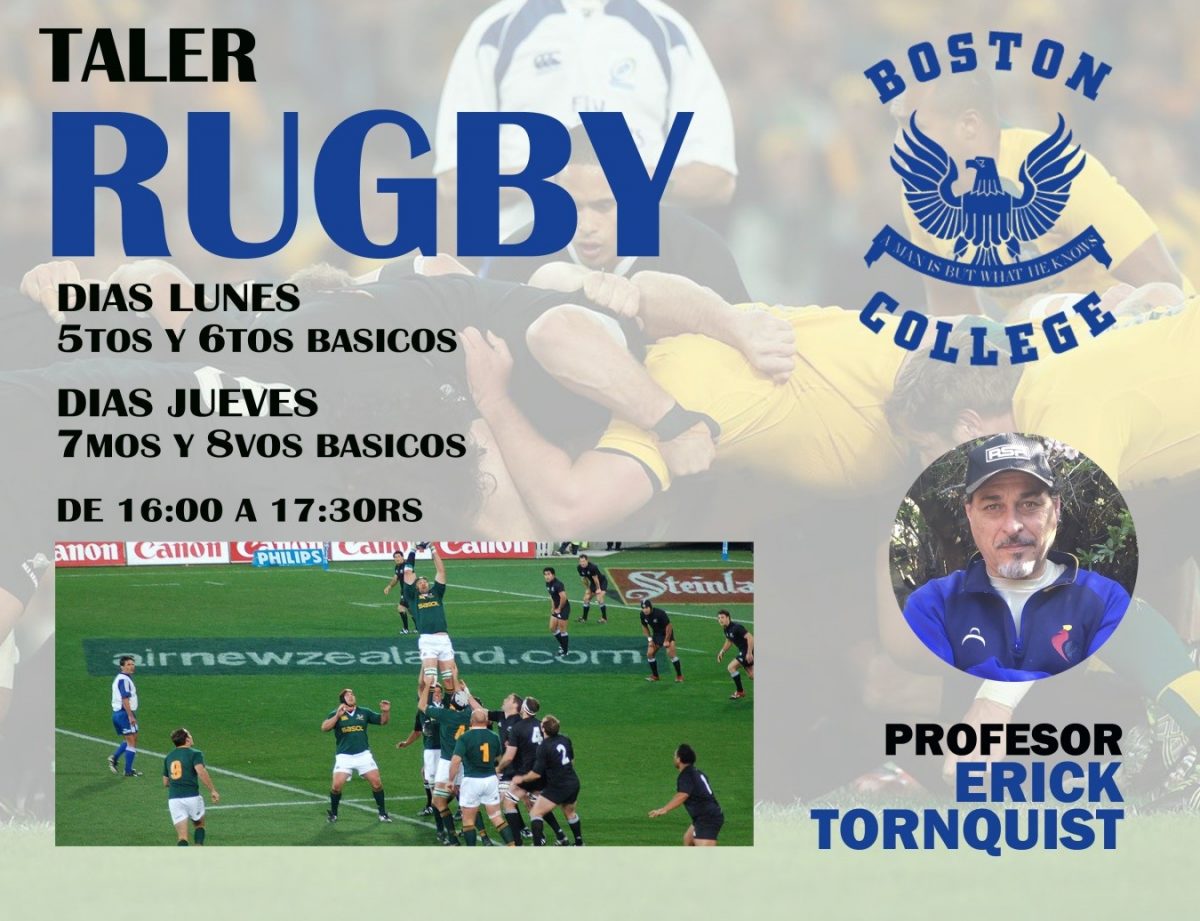 ¡Ven a participar en el Taller Rugby!