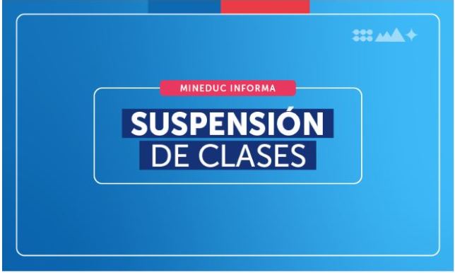 Noticia Oficial – Suspensión de Clases