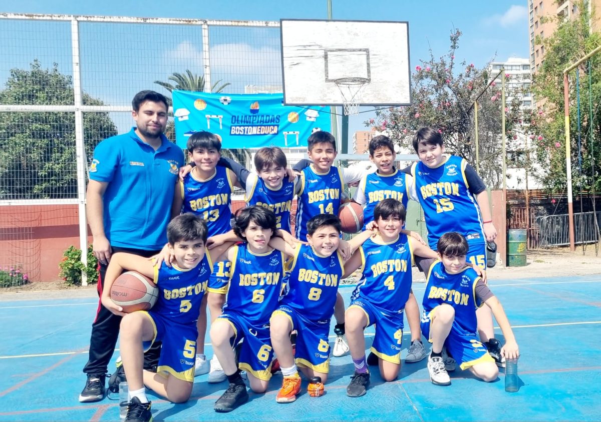 Básquetbol Mini Varones en las Olimpiadas BostonEduca