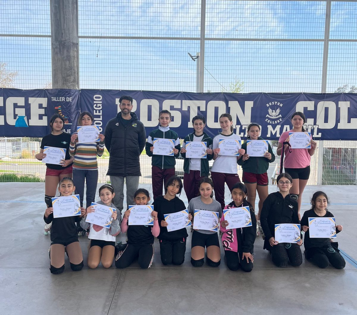 Encuentro de Patinaje Artístico en nuestro colegio