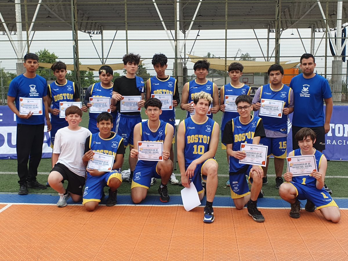 Se vivió una nueva versión del Cuadrangular Juvenil de Básquetbol