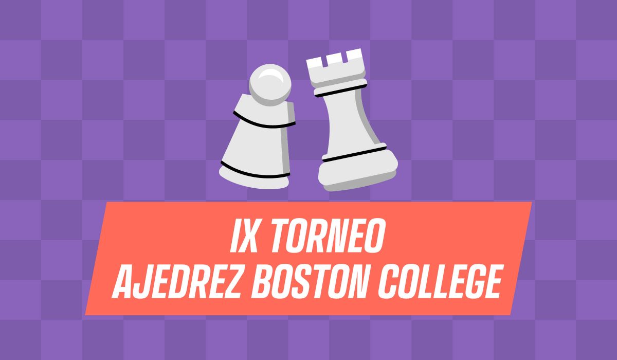 Inscripciones abiertas para el IX Torneo de Ajedrez Boston College