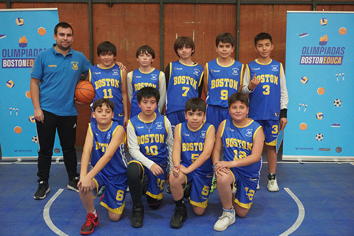 Con entusiasmo comenzamos la temporada de Básquetbol en las Olimpiadas BostonEduca 2025