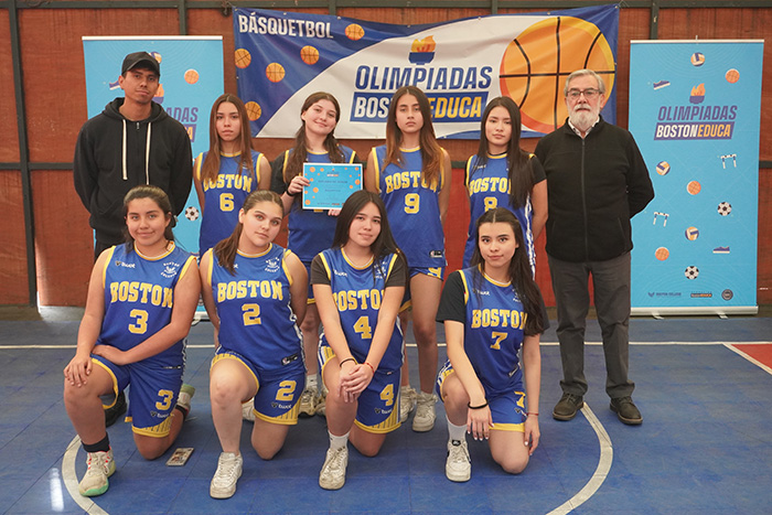 Nuestras estudiantes compitieron en el torneo de Básquetbol Intermedia Damas de las Olimpiadas BostonEduca