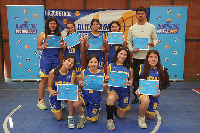 Nuestras estudiantes disfrutaron la fecha de Básquetbol Mini Damas en las Olimpiadas BostonEduca