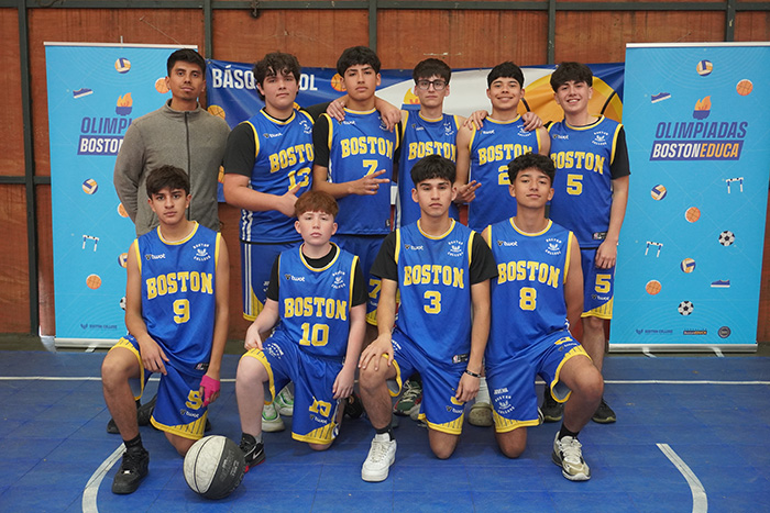 Nuestro colegio presente en el torneo de Básquetbol Intermedia Varones de las Olimpiadas BostonEduca