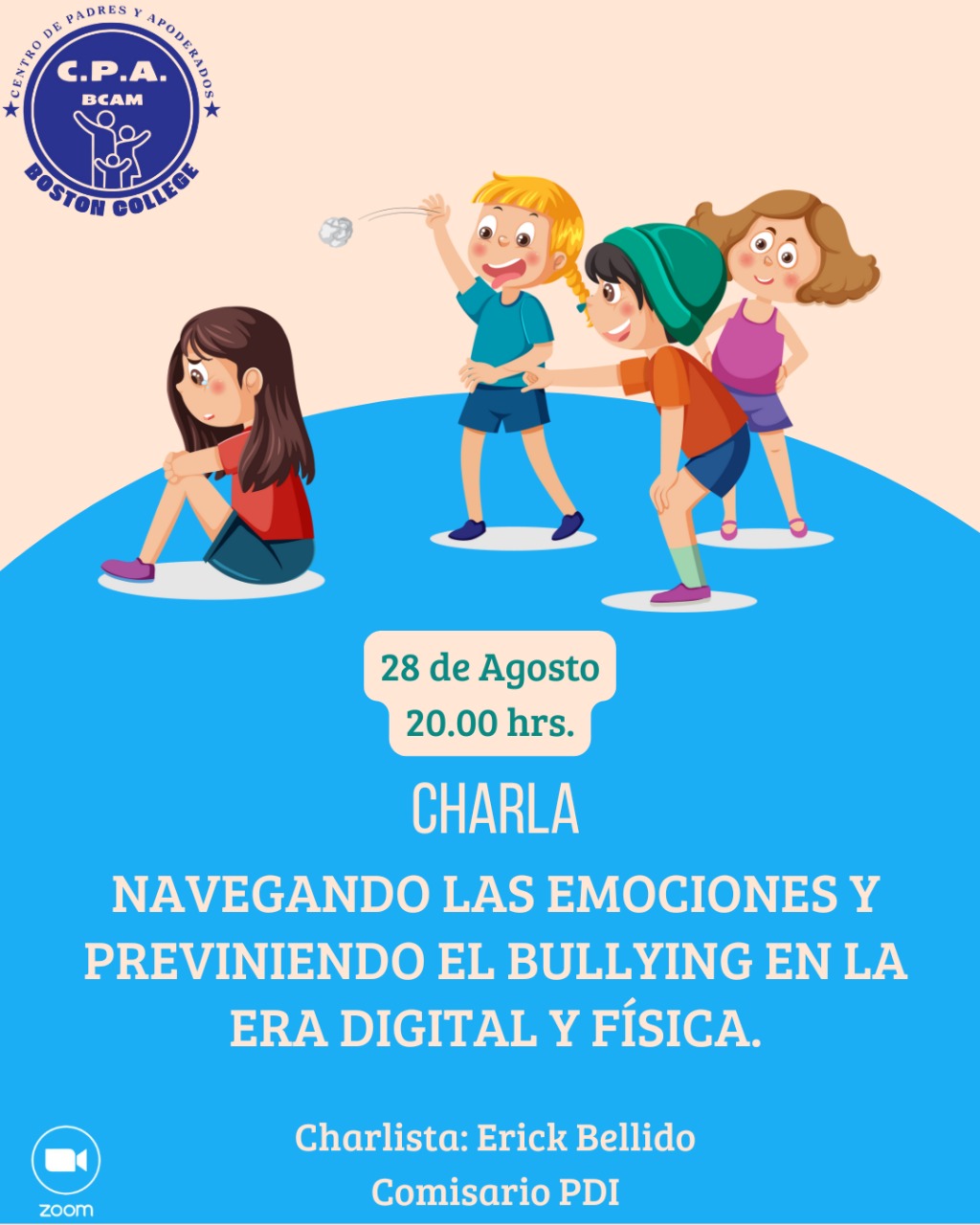 Invitación del Centro de Padres y Apoderados