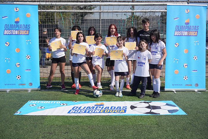 Jornada destacada de Futbolito Mini Damas en las Olimpiadas BostonEduca 2025
