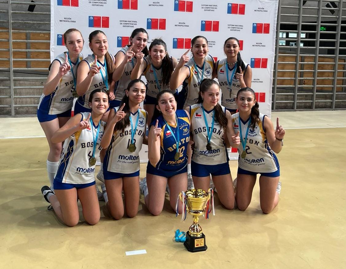Campeonas regionales y clasificación la Nacional de Vóleibol Juvenil JDE
