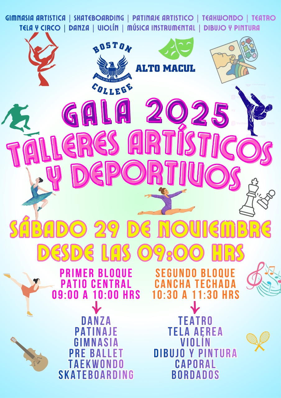 GALA DE TALLERES ARTÍSTICOS Y DEPORTIVOS 2025