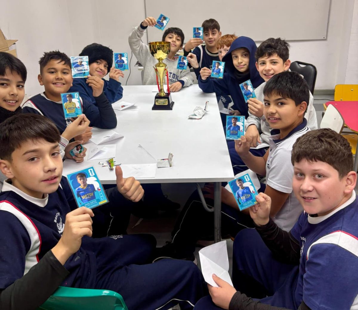 Un reconocimiento especial para los campeones del Fútbol Mini Varones