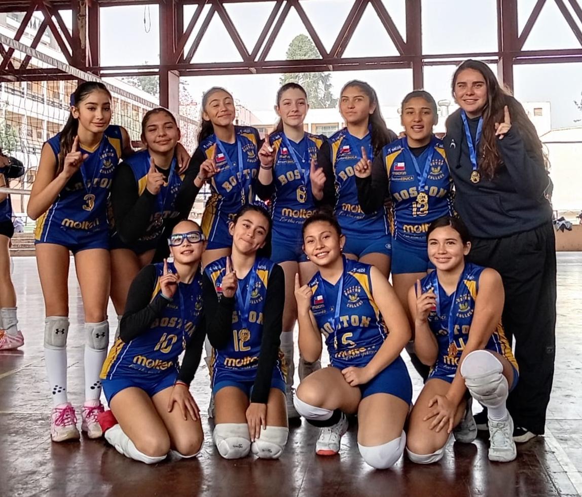 CAMPEONAS COMUNALES DEL VOLEIBOL ESCOLAR