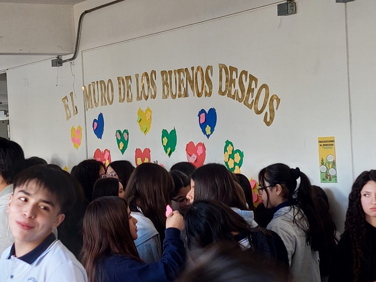 Estudiantes líderes promovieron una jornada de buenos deseos para la comunidad educativa