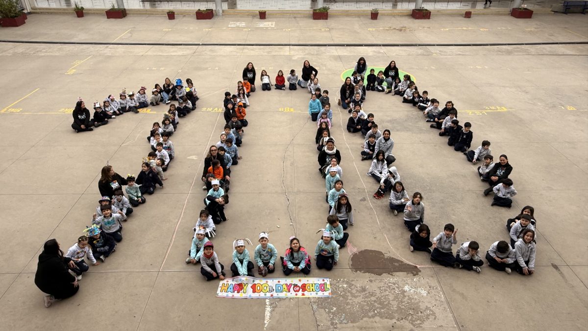 100 DAYS AT SCHOOL = 100 DAYS BRIGHTER